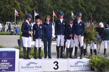 British Showjumping’s Team LeMieux finish 3rd in FEI Jumping Nations Cup™ Pony Final