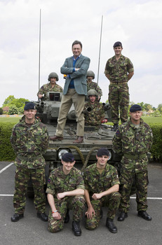 All The Queen’s Men with Alan Titchmarsh’ and includes Alan riding with The King’s Troop! 
