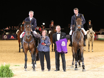 Mennell Watson and Harrie Smolders jointly win HOYS Accumulator