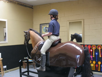 Mechanical Horse Training 7 April