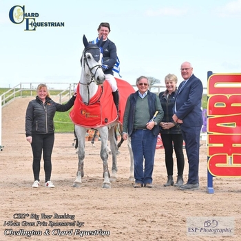 Irish rider Mikey Pender lands the feature Grand Prix at Chard Equestrian