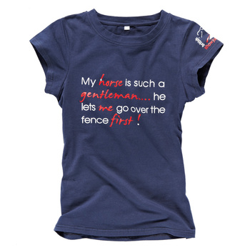 New British Showjumping Derby Skinny Fit T-Shirt from EquestrianClearance.com
