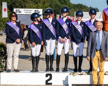 Great Britain land second place in the FEI Jumping Children Nations Cup Final in a tight, tense competition 