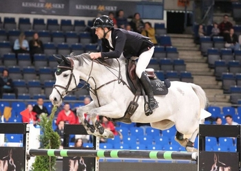 Adrian Whiteway takes a five-star win at the Stuttgart German Masters