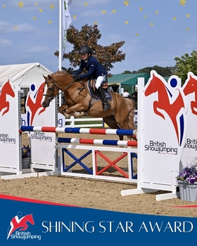 Alexander Thomas-Cheffings from Gloucestershire is the latest  British Showjumping Shining Star