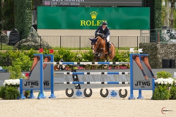 Ben Maher makes his mark with winning double at Wellington International 