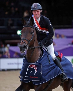 Mark Edwards takes his second title in the British Horse Feeds Speedi-Beet Grade C