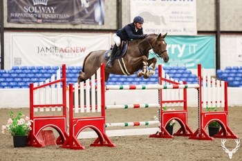 Graham Babes takes top spot in the SEIB Winter Novice Championship Qualifier at Morris Equestrian Centre
