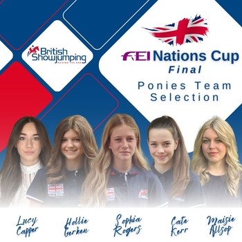 British Showjumping’s Youth Squads announced for Youth Nations Cup Finals