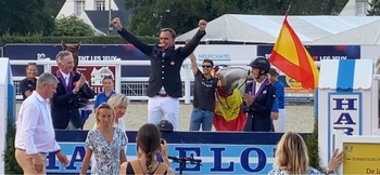 James Loffet and Nicola Frankland take home Individual Silver and Bronze from the FEI Jumping Veteran European Championships James Loffet and Nicola Frankland take home Individual Silver and Bronze from the FEI Jumping Veteran European Championships