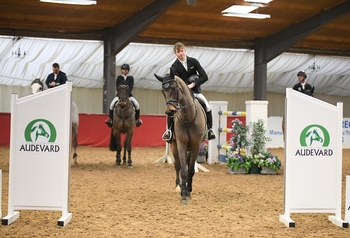 Jake Myers lands the Winter Grand Prix at South View Arena’s Winter Classic with Gamin Des Rondets