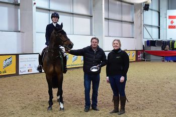 Showjumper Balou Star recognised at the inaugural Competition Stallions Awards presented at the British Stallion Event