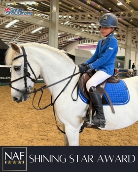 Jessica Weston from Worcestershire is the latest NAF Shining Star