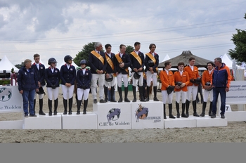 Junior and Young Rider Teams Round Out a Weekend of Podium Finishes for Great Britain at the Youth Nations Cup of Zuidwolde