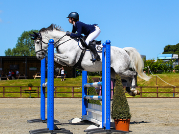 Katie Brookes is Victorious in the KBIS Insurance Senior British Novice Second Round at Codham Park Equestrian