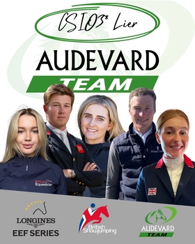 British Showjumping Team Audevard announced for CSIO3* Lier Longines EEF Series Nations Cup Qualifier 
