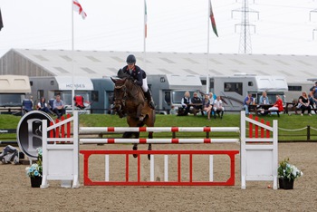 Lottie Tutt Leaps to Blue Chip Pony Newcomers Second Round Victory at Weston Lawns Equitation Centre