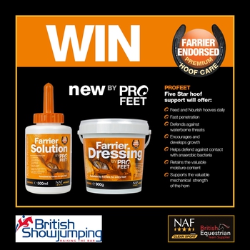 NAF COMPETITION TIME - IN SOME FARRIER DRESSING OR FARRIER SOLUTION