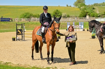 Julian Mincher and Double M Calista’s Girl Claim Ariat Senior British Novice Second Round Victory at Pyecombe