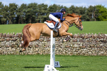 Rachael Connor Rides Away with Connolly’s RED MILLS Senior Newcomers Second Round Victory at the British Showjumping North Cumbria Area Show