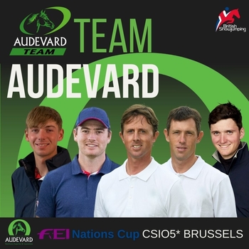 British Showjumping’s Team Audevard announced for CSIO5* Brussels FEI Nations Cup