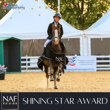 Florence Newstead from Cambridgeshire is the latest NAF Shining Star