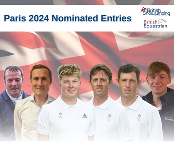British Equestrian announces jumping nominated entries for Paris 2024 Olympic Games