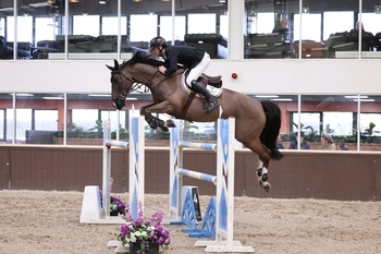 Tom Whitaker had a stellar weekend at Addington Equestrian Centre’s Winter Classic Show as he secured victory in the final Winter Grand Prix of the season.
