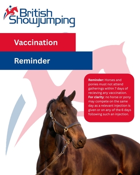 Equine Flu Reminder