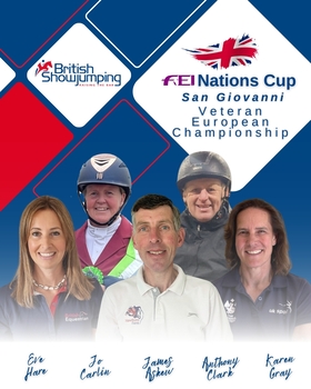 British Showjumping’s Veteran Squad announced for Veteran European Championship