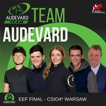 British Showjumping’s Team Audevard announced for CSIO4* Longines EEF Series Final in Warsaw