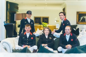 Great Britain’s Team Audevard finish fourth in the Longines League of Nations in Ocala, Florida