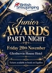 JUNIOR AWARDS PARTY NIGHT - FRIDAY 20TH NOVEMBER - TICKETS AVAILABLE TO BOOK NOW